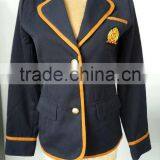 Formal Navy Blue Korea Style High School Uniform Jacket thumbnail-1