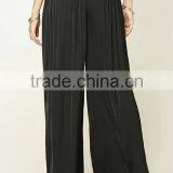 New Fashion Summer Oem Service Loose Wide Leg Ladies Chinos Trousers thumbnail-4