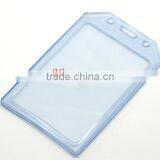 Blue Vertical Plastic ID Card Badge Holder 12.5x8cm thumbnail-1