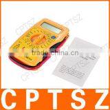 DT-831B+ Mini Digital Multimeter DMM Voltmeter Ammeter Ohmmeter Current Resistance Diode Transistor HFE Tester W/Battery Test thumbnail-4