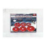Professional Red 9PC High Carbon Steel Hole Saw Set For Wood / Plastic Cutting thumbnail-1