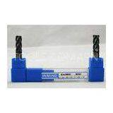 TiAlN Coated Corner Radius Bull Nose End Mill Cutter , Standard Length , Corner Radius