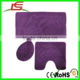 Hot Selling Shaggy Plush Soft Bathroom Mat Set thumbnail-1