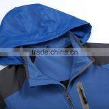 2017 NEW Water-Repellent Mens Blue Softshell Jacket thumbnail-5