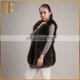Wholesale Winter Coat Fox Jacket Sleeveless Fashion Real Fur Vest thumbnail-2
