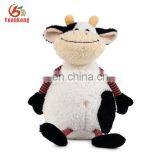 Yuankang Factory ODM design milch cow plush stuffed toy