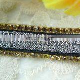 2015 New Arrival Aluminum Chain With Back Glue for Garments thumbnail-6