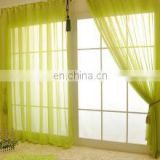 high quality simple clean modern style 150cm width solid polyester organza curtain