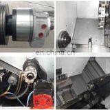 CK50L ЧПУ токарный станок высокого качества с наклонным корпусом и башенной системой thumbnail-6