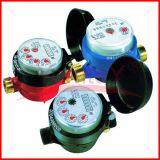 Single Jet Water Meter DN20 Thread Rotary Vane Wheel Dry-dial Brass Body Cold Water Flow Meter thumbnail-2