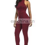 New Arrival Black One Piece Sexy Clubwear Tight Jumpsuit Rompers for Women thumbnail-2