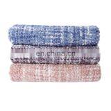 Wholesale High Quality Soft Pink Throw Blanket With Tassels For Home thumbnail-7