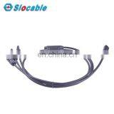 Slocable PV1-F or EN50618 6mm2 and 4mm2 10cm Solar Cable With Solid Copper PV Connector 3to1 Wire Assembly thumbnail-2