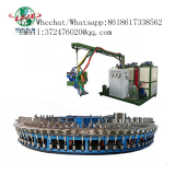 Pu insole making machine with 48/60 mold stations automatic rotary production line