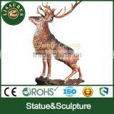Lisaurus-R Fiberglass Life Size Deer Statues