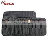 24 Pcs Black Makeup Brush Covers / Portable Makeup Brush Set / Makeup Face Brush thumbnail-1