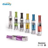 New products gemini vape tanks with double coils