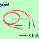 Hot type of ST connector SM dulplex fiber patch cord