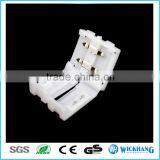 8 mm 2 Pin Solder Free LED Strip Solderless Connector for SMD 3528 LED Strip Light thumbnail-3