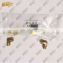 PC200 Fuel Tank Oil Dipstick Tube Parts Hydraulic Dipstick 203-60-31160 203-60-31100 thumbnail-1