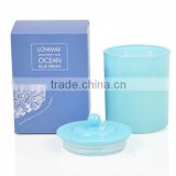360g Scented Candle glass candle Jar ,Home Decorative wax candle jar SA-2009