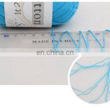 Sustainable Blended Cotton Baby Handkniting Crochet Yarn Baby Knitting Crochet Hand thumbnail-4