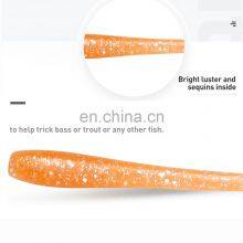 JOHNCOO 50pcs/box Soft Worm Rock Fish Lure Ocean Rock Lure Soft Fish Wobblers Carp Pesca Peche Soft Bait Jig Lure thumbnail-3