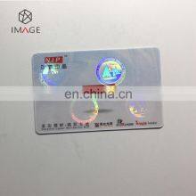 Clear Self Adhesive Holographic Overlay for ID Card, Easy to Apply and Strong Hold thumbnail-3
