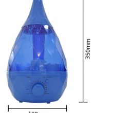 2022 New Color Night Light Aromatherapy Diamond Water Drop Ultrasonic Air Humidifier(Wechat:13510231336)