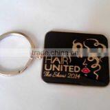 Cheap Dye Black Metal Key Chain