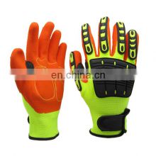 Sandy Nitrile Cut Resistant Mechanical Anti Cut Touchntuff Protection HPPE TPR Impact work safety Gloves