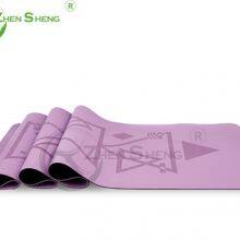 Leather Rubber Professional Exercise Fitness Pilates Yoga Mat thumbnail-1