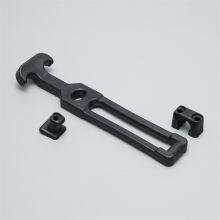 Corrosion Resistance Marine Latch Black Toggle Latch Rubber T-handle Flexible Hasp Black Draw Latch thumbnail-3