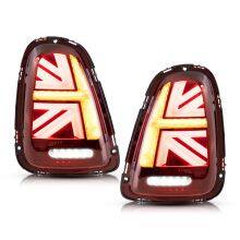 Car Lamps for BMW Mini Cooper S Union Jack R56 R57 R58 Smoke LED Tail Lights thumbnail-3