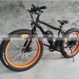 New 26"x 4.0 Fat Tire Electrc Bike Riding on the Beach Bike or on the Snow Aluminum Alloy Frame Li-ion Battery thumbnail-3