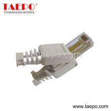 Sample Free Tool Free CAT5E CAT6 RJ45 8P8C UTP Modular Connectors Plug From China Manufacturer TAEPO