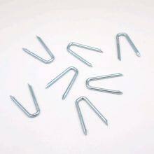 Galvanized U Fence Staples for Chain Link Fencing - 16 Gauge Steel, Made in China thumbnail-2