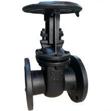Hot Sale Py16 GOST Standard 20# Flange Connection Cast Iron Gate Valve With Handwheel thumbnail-1