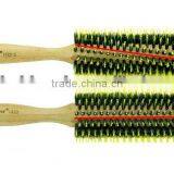 High Quality Nature Bamboo Rotating Hair Brush thumbnail-2