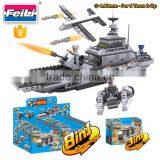 Cogo Toys Directly Sale 8 IN 1 Army Action Blocks Building Bricks Cogo Building Blocks