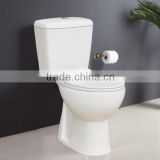 2015 new design fashionable beautiful ceramic toilet two piece toilet bowl