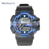 Colorful ABS plastic alarm time young people MIDDLELAND vogue digital sports watch