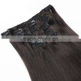 Grade 8a Brazlian Human Hair Clip in Extensions Hair Sample Availabe Supplier's Choice thumbnail-4