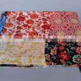 Wholesale New Lady Fashion Patch Printed Cotton Scarf With Tassel thumbnail-4