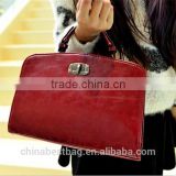 2015 New Design Lady Bag PU Leather Women Handbag