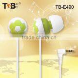 Factory Price Hot-selling Fashionable In-ear Turtle&ball Shape Novelty Earbuds thumbnail-1