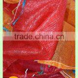 Red Color Cheap Onion Mesh Bags / Raschel Mesh Bags for Sale thumbnail-6