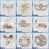 Factory Price Buy Wholesale Direct From China Easy Sell Items Hats Crochet Brooch for Wedding Invitations B0045 thumbnail-3