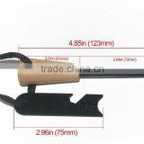 Wooden Handle Fire Striker Outdoor Survival Tool Camping Fire Flint Striker thumbnail-2