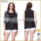 Wholesale Fashion Black Sleeveless Tank Top For Girls thumbnail-1